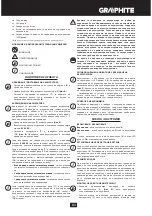 Предварительный просмотр 63 страницы Graphite 58G012 Instruction Manual