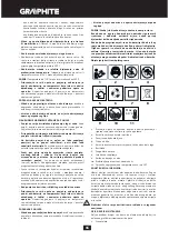 Предварительный просмотр 66 страницы Graphite 58G012 Instruction Manual