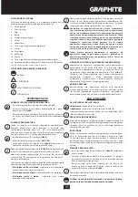 Предварительный просмотр 71 страницы Graphite 58G012 Instruction Manual