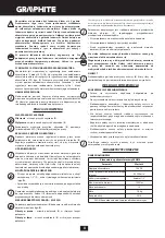 Preview for 8 page of Graphite 58G018 Instruction Manual