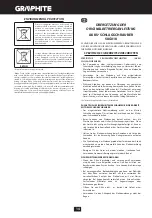 Preview for 14 page of Graphite 58G018 Instruction Manual