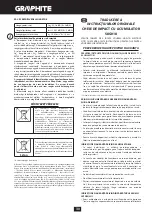 Preview for 30 page of Graphite 58G018 Instruction Manual