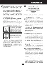 Preview for 37 page of Graphite 58G018 Instruction Manual