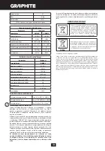 Preview for 44 page of Graphite 58G018 Instruction Manual