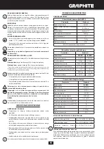 Preview for 65 page of Graphite 58G018 Instruction Manual