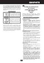 Preview for 69 page of Graphite 58G020 Instruction Manual