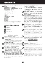 Preview for 106 page of Graphite 58G020 Instruction Manual