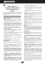 Preview for 16 page of Graphite 58G022 Instruction Manual