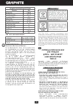 Preview for 20 page of Graphite 58G022 Instruction Manual