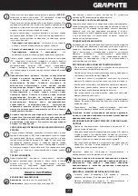 Preview for 23 page of Graphite 58G022 Instruction Manual