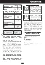 Preview for 25 page of Graphite 58G022 Instruction Manual