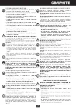 Preview for 29 page of Graphite 58G022 Instruction Manual