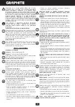 Preview for 46 page of Graphite 58G022 Instruction Manual