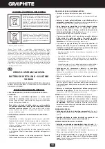 Preview for 48 page of Graphite 58G022 Instruction Manual