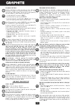 Preview for 50 page of Graphite 58G022 Instruction Manual