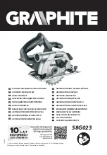 Preview for 1 page of Graphite 58G023 Instruction Manual