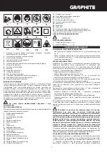 Предварительный просмотр 7 страницы Graphite 58G023 Instruction Manual