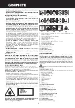 Preview for 62 page of Graphite 58G023 Instruction Manual