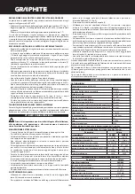 Preview for 100 page of Graphite 58G023 Instruction Manual