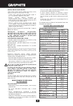 Preview for 22 page of Graphite 58G024 Instruction Manual