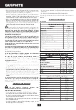 Preview for 18 page of Graphite 58G027 Manual