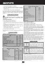 Preview for 52 page of Graphite 58G027 Manual