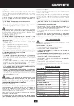 Preview for 81 page of Graphite 58G027 Manual