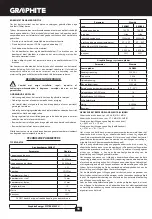 Preview for 90 page of Graphite 58G027 Manual