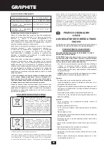 Preview for 68 page of Graphite 58G030 Manual