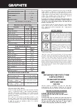 Preview for 76 page of Graphite 58G030 Manual