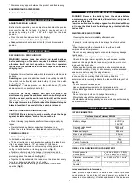 Preview for 9 page of Graphite 58G042 Manual