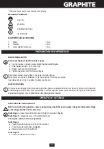 Предварительный просмотр 11 страницы Graphite 58G045 Instruction Manual