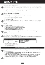 Предварительный просмотр 12 страницы Graphite 58G045 Instruction Manual