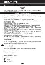 Предварительный просмотр 50 страницы Graphite 58G045 Instruction Manual