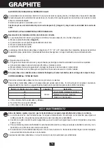 Предварительный просмотр 76 страницы Graphite 58G045 Instruction Manual