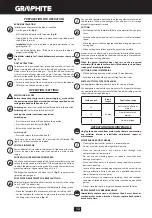 Preview for 12 page of Graphite 58G047 Manual