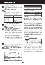 Preview for 38 page of Graphite 58G047 Manual