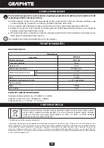 Preview for 48 page of Graphite 58G060 Instruction Manual