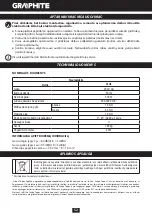 Preview for 52 page of Graphite 58G060 Instruction Manual