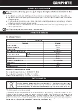 Preview for 69 page of Graphite 58G060 Instruction Manual