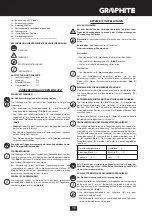 Предварительный просмотр 15 страницы Graphite 58G067 Instruction Manual