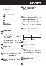 Preview for 35 page of Graphite 58G067 Instruction Manual