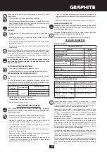 Preview for 39 page of Graphite 58G067 Instruction Manual