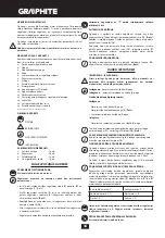 Preview for 44 page of Graphite 58G067 Instruction Manual