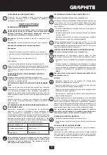 Preview for 51 page of Graphite 58G067 Instruction Manual