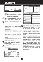 Preview for 52 page of Graphite 58G067 Instruction Manual