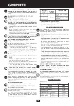 Preview for 68 page of Graphite 58G067 Instruction Manual