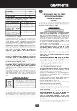 Preview for 69 page of Graphite 58G067 Instruction Manual