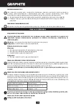 Предварительный просмотр 10 страницы Graphite 58G072 Instruction Manual