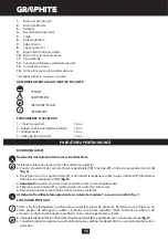 Preview for 56 page of Graphite 58G072 Instruction Manual